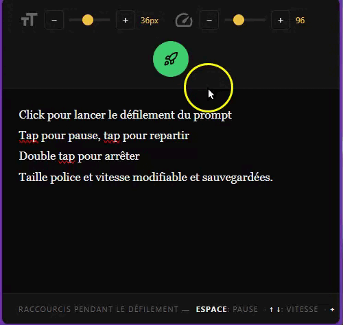 prompteur gratuit
